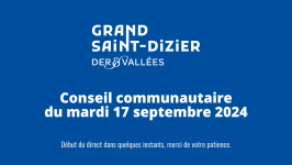Conseil communautaire du mardi 17 septembre 2024