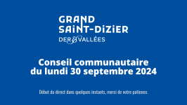 Conseil communautaire du lundi 30 septembre 2024