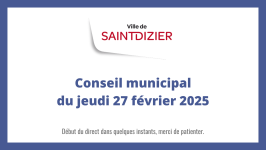 Conseil municipal du jeudi 27 février 2025