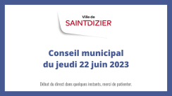 Conseil municipal du jeudi 22 juin 2023