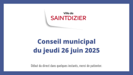 Conseil municipal du jeudi 26 juin 2025