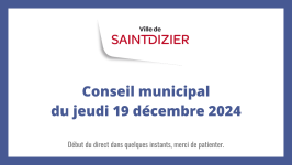 Conseil municipal du jeudi 19 décembre 2024